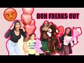 MICAH SURPRISES YAYA FOR VALENTINES DAY **DON FREAKS OUT**