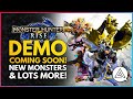 Monster Hunter Rise | DEMO is Coming! New Trailer, New Monsters, Multiplayer Village & More!