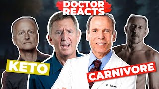 DOCTOR DEBUNKS THE CARNIVORE AND KETO DIET!  Doctor Reacts