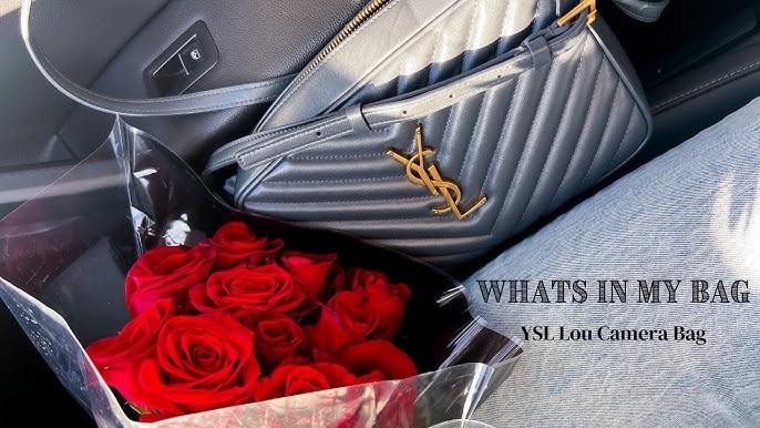 YSL MINI LOU CAMERA BAG: REVIEW is it WORTH IT?! /SAINT LAURENT/ VERSATILE  DESIGNER BAG/ MERLOVESLUX 