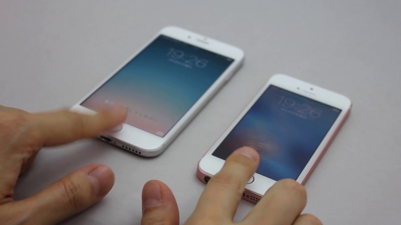 動画で検証 Iphone Seと6sの指紋認証 速度はどれだけ違う 精度も違うよ Itmedia Mobile