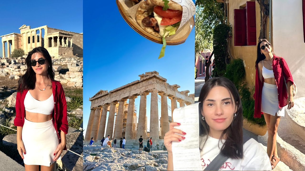 Atina'da Bir Hafta I Araba kiraladık, Yunan lezzetleri, fiyatlar, Akropolis I Part I