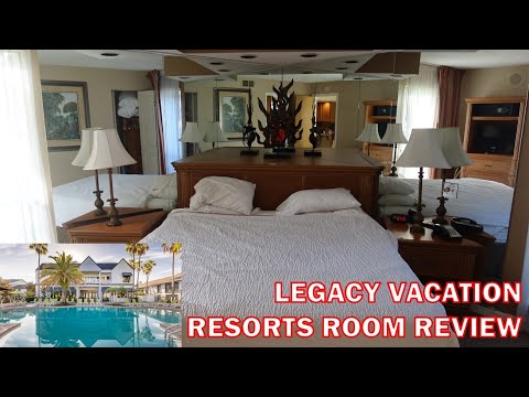 ROOM TOUR Legacy Vacation Resorts Kissimmee and Orlando 2022 4K