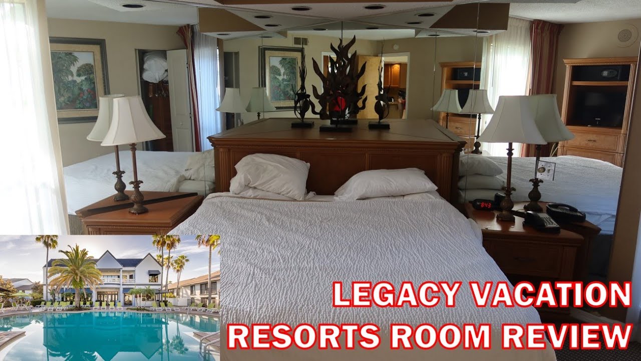 ROOM TOUR Legacy Vacation Resorts Kissimmee and Orlando 2022 4K - YouTube