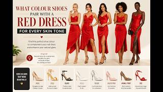 best colour shoes to wear with red dress 11 Types of That Go Perfectly a What Colour Shoes Pair With