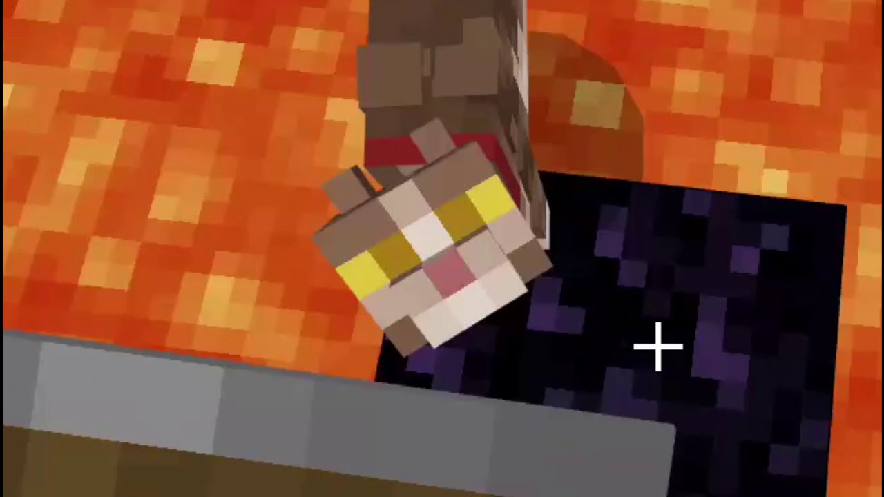 Minecraft Lava Cat Meme