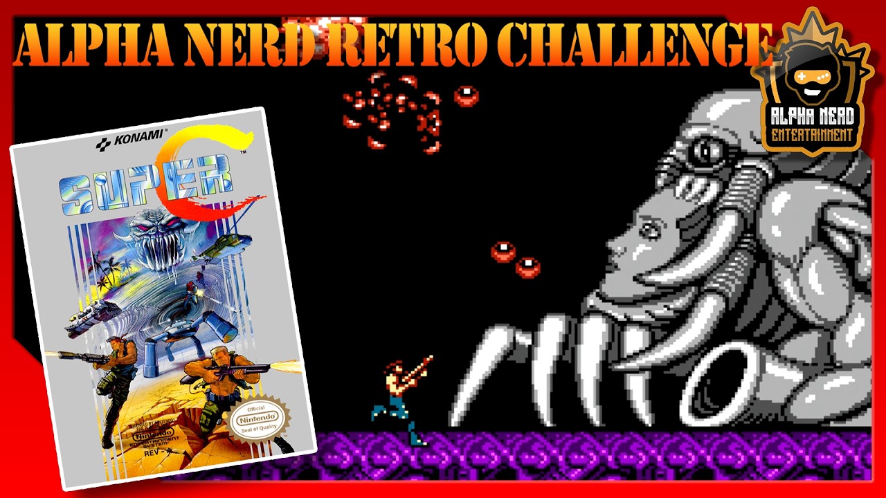 SUPER C Speedrun in 17:40 ~ AlphaNerd Retro Challenge #9