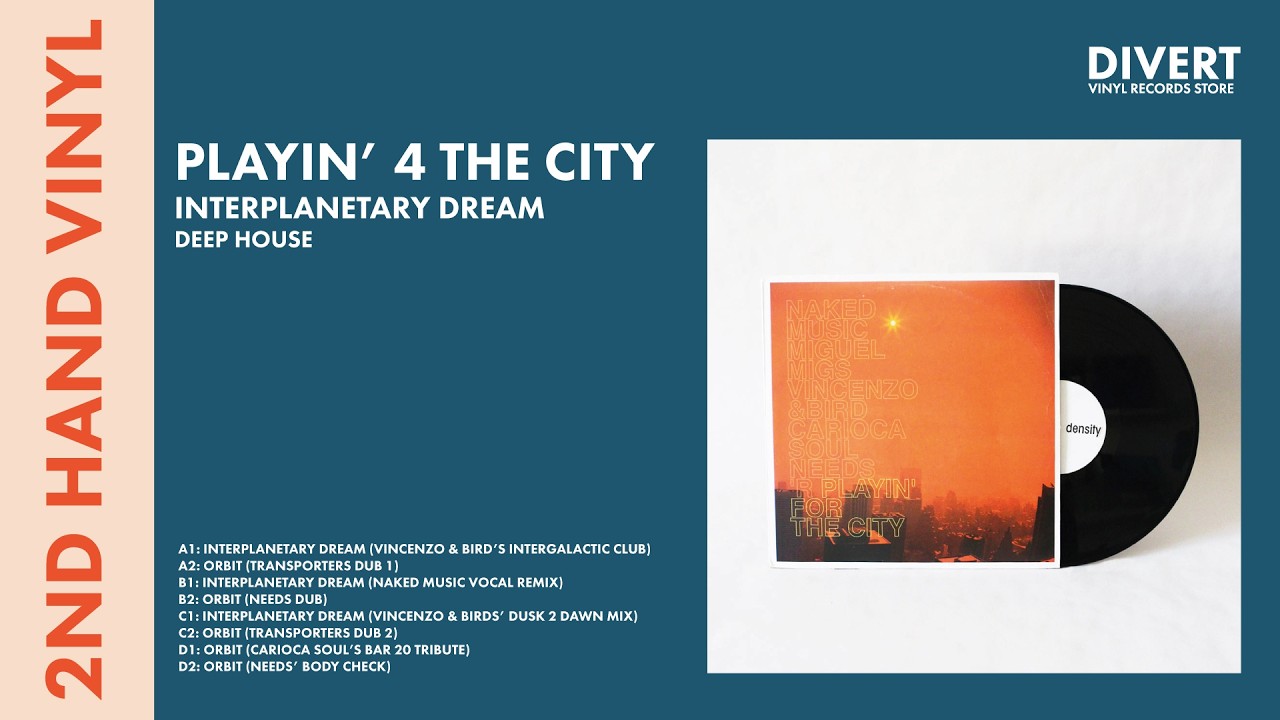 Playin’ 4 The City feat. Karl The Voice – Orbit (Transporters Dub 2) | Deep House Vinyl 2000