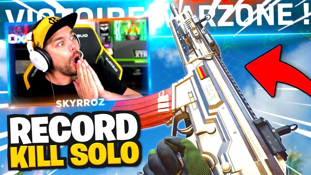 NOUVEAU RECORD DE KILL en SOLO sur WARZONE !! - YouTube