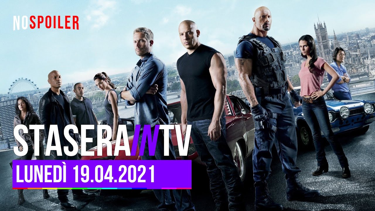 Stasera in TV oggi lunedì 19 aprile 2021