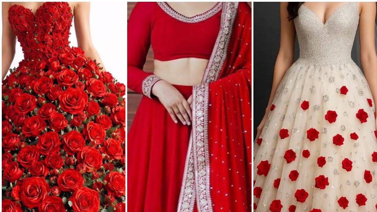 #❤️trendinglehega##redlehenga #designergowns #latestlehenga+gownsdesigns#beautifullehengadesign 