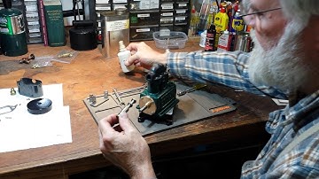 Assembling and test running the Stuart Sirius steam engine part 4