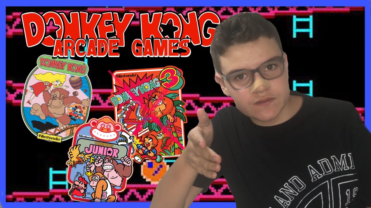 Donkey Kong Arcade Games An ape's start Leo64 YouTube