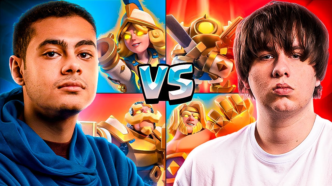 Playing the new HEROES vs Ryley in Clash Royale 🌟