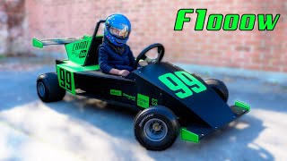 Je fabrique une mini F1 pour mon fils [TIMELAPSE]