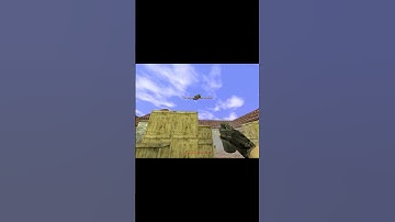 CS1.6 500 IQ Play by Markeloff 1vs4 #cs16 #counter-strike #cs #shorts