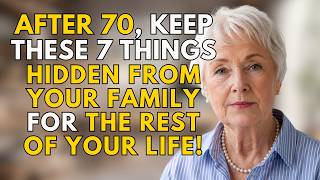 I'm 91. 7 secrets you should NEVER tell your family after 70 if you want peace! I regret it…