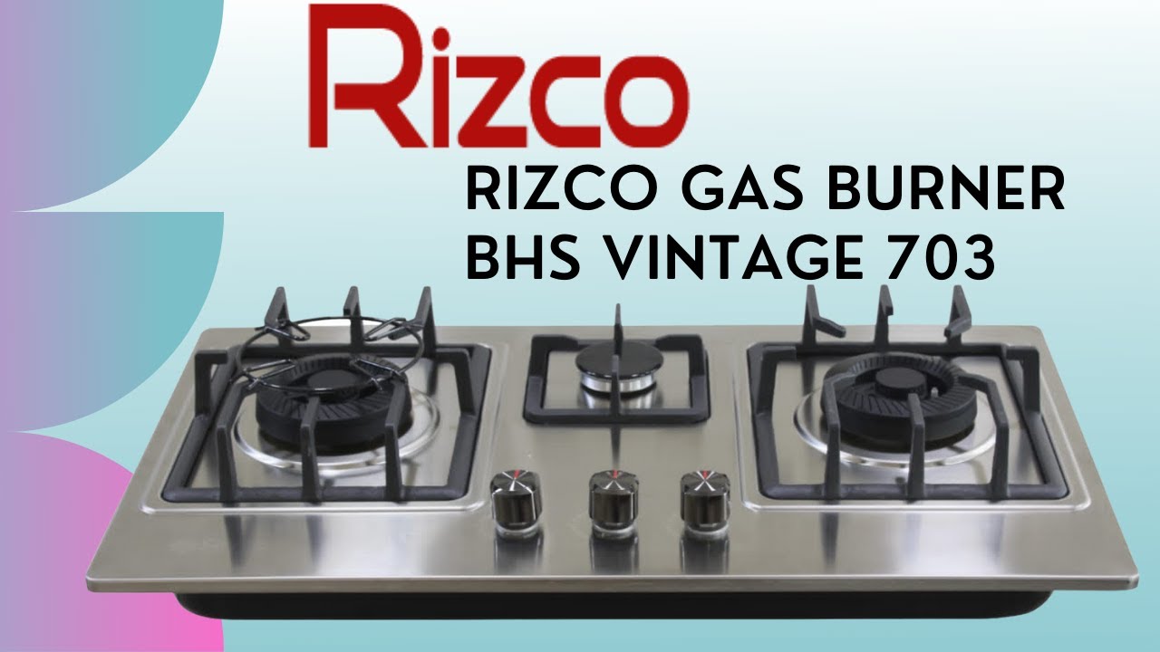 Rizco Gas Burner BHS Vintage 703 Complete Kitchen YouTube