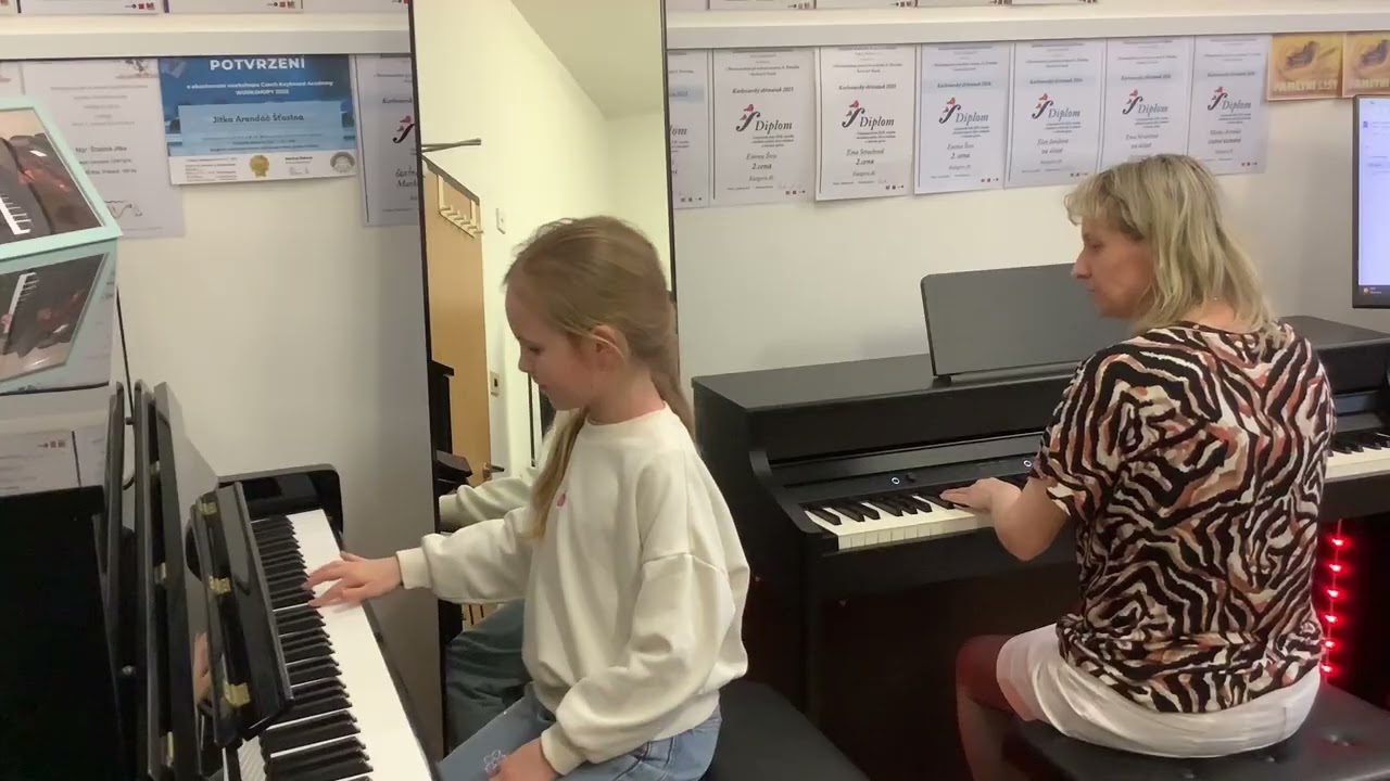 Having Fun with Black Keys - Hra na černých klávesách, Evropská klavírní škola, F. Emonts