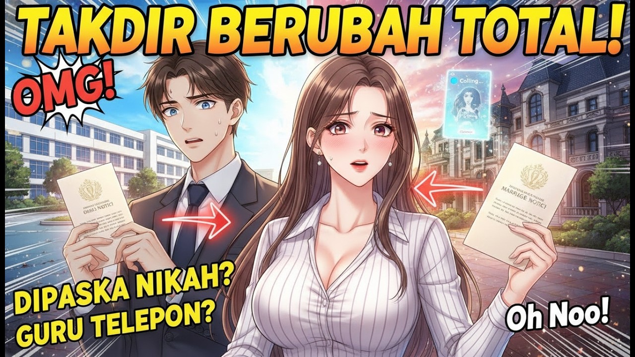 🔥Ringkasan Komik: Surat Pemberitahuan Menikah Tiba-Tiba, Guru SMA Menelepon Saat Dia Memilih Istri
