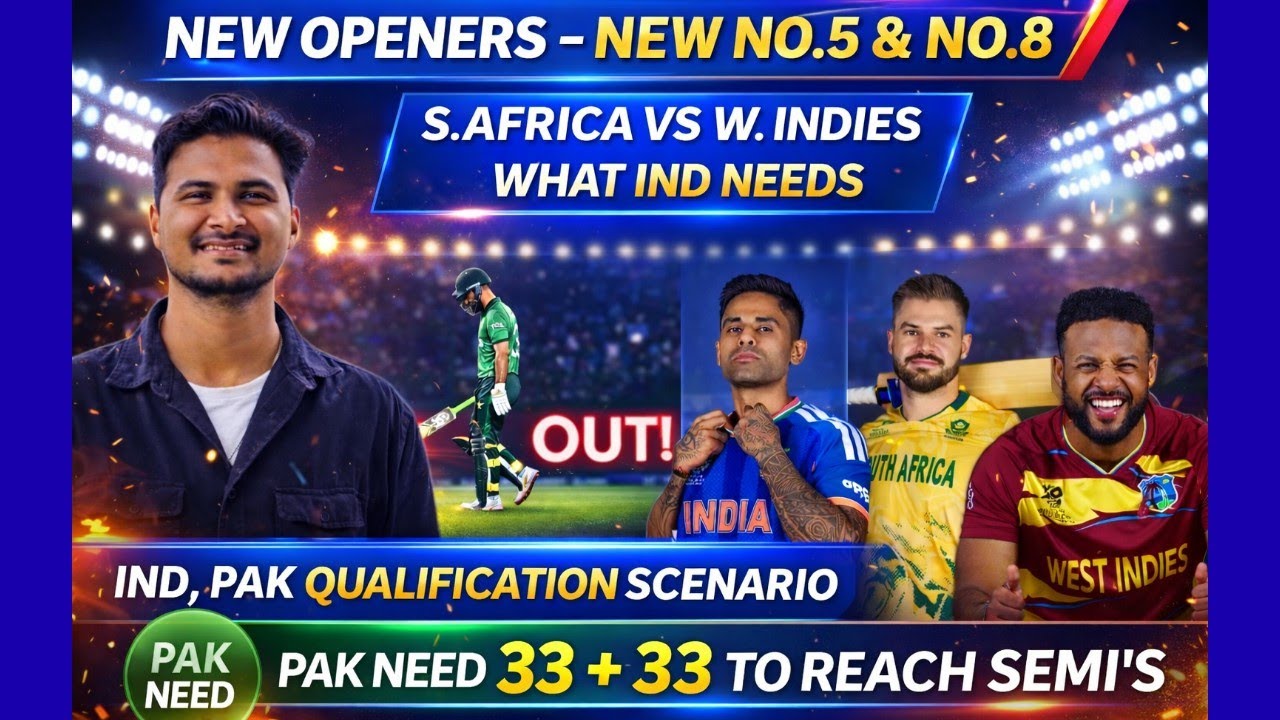 BIG 3 CHANGES BEFORE ZIM GAME-SANJU IN- INDIA'S EQUATION FROM SAFVSWI -PAK SEMI'S CHANCES EXPLAINED
