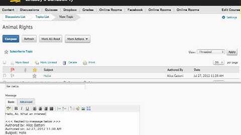 UWM LTC Replying to D2L Discussion Posts