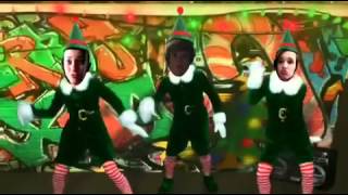 Elf breakdancing
