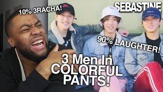 Three Men In COLORFUL PANTS! (10% 3RACHA, 90% LAUGHTER)