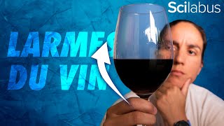 Comment le vin peut-il grimper sur le verre ? #larmesDuVin