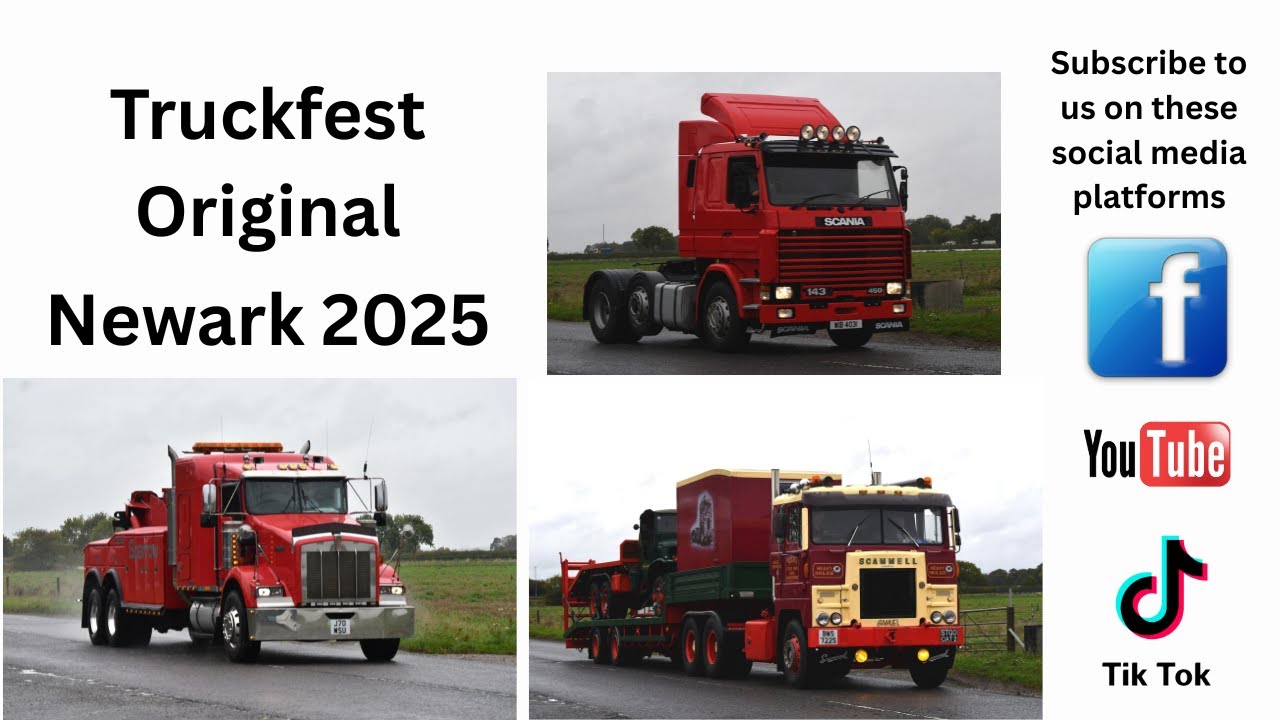 “Stunning Show Trucks Arriving at Truckfest Newark 2025!”