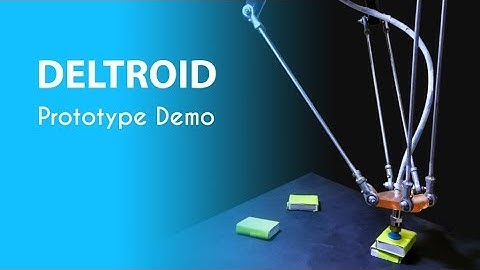 DELTROID Prototype by Pneucis Robotics.