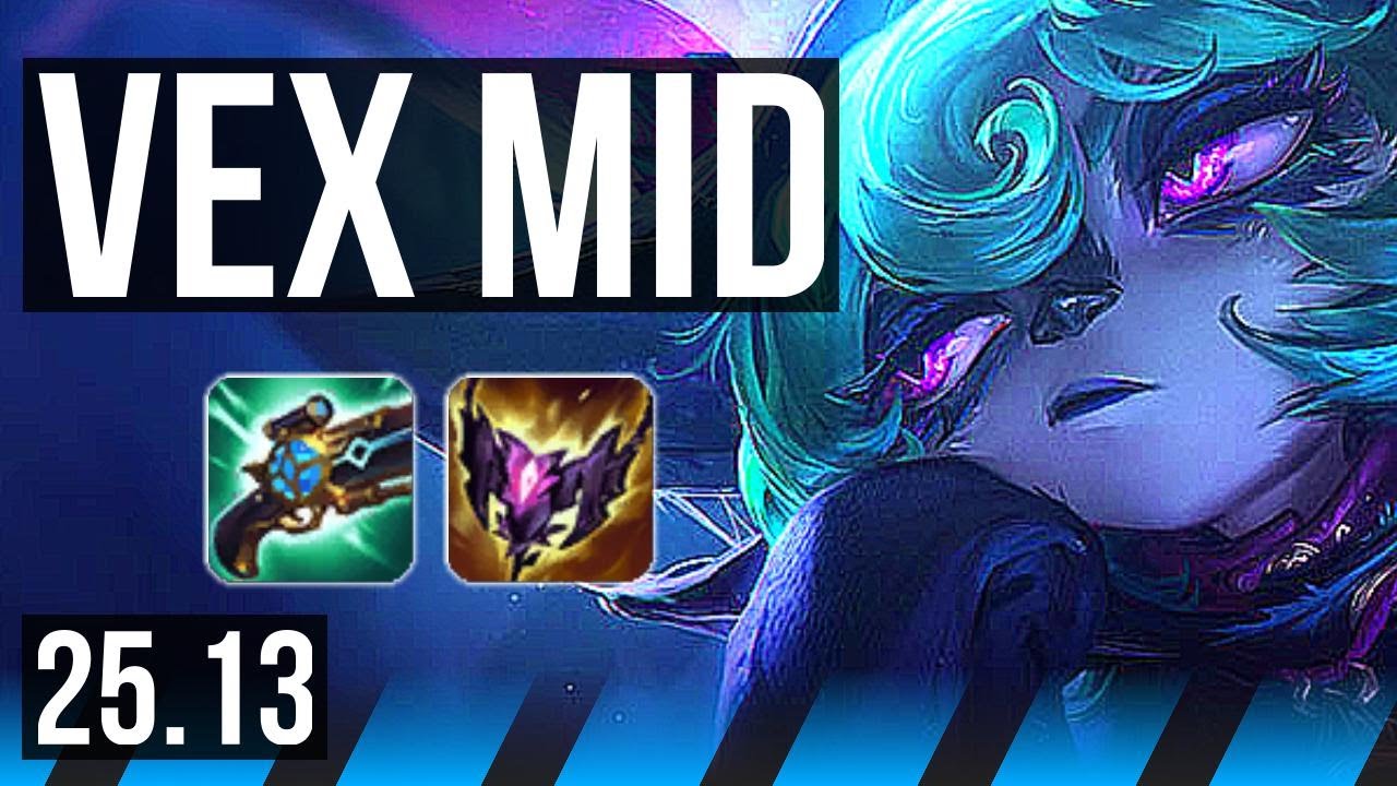 VEX vs VIKTOR (MID) | Dominating | KR Grandmaster | 25.13