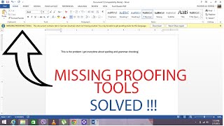 Missing Proofing Tools Ms Word (Solved) - Cara mengatasi error Miising Proofing Tools pada Ms Word