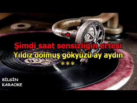 Ahmet Kaya - Ayrılığın Hediyesi (Karaoke) Orjinal Stüdyo