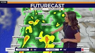 Weather forecast: Soggy weekend possible in Portland