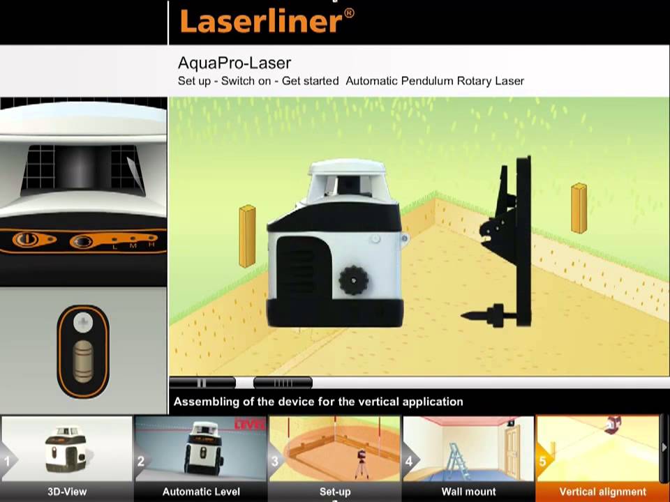 PYÖRIVÄ LASER LASERLINER AQUAPRO 310