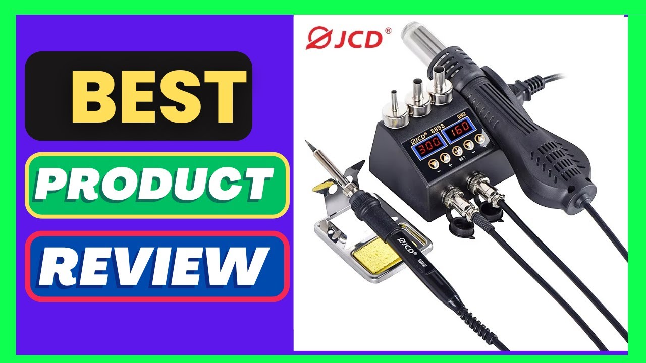 in 1 750W Soldering Station LCD Digital display welding rework st