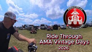 AMA Vintage Motorcycle Days 2026 | Complete Ride Through & Event Tour