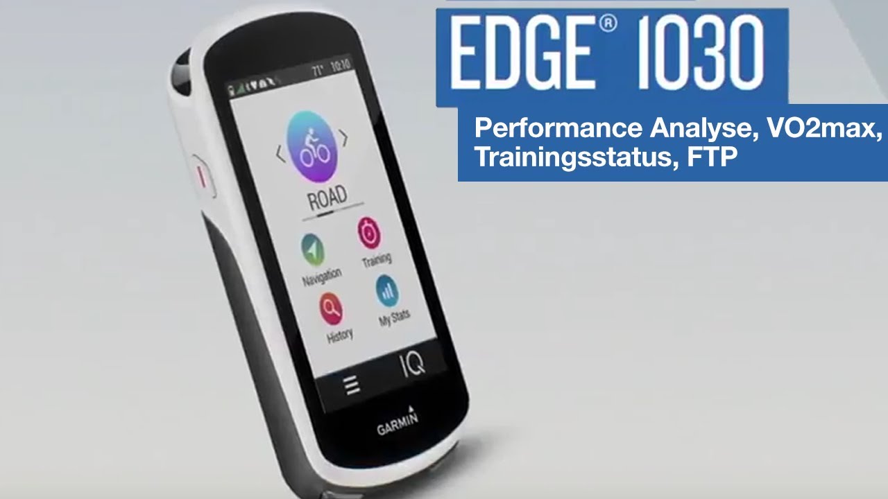 Garmin Edge® 1030 Tutorial – Performance Analyse, VO2max, Trainingsstatus, FTP -