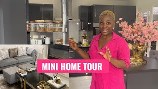 Mini home tour • luxury kitchen and living room inspiration | Adiat Oke