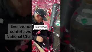 BTS of how confetti really works 👀