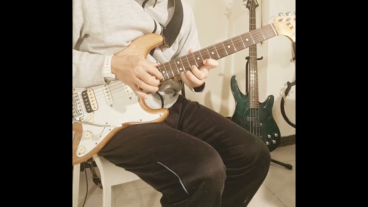 Saturday night C major loop idea jam practice on Fender Japan 72