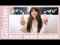 Entire Glossier Body Hero Collection Review - Exfoliating Bar, Dry-Touch Oil Mist // DISCOUNT CODE