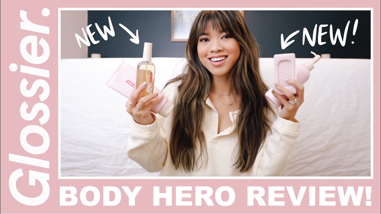 Entire Glossier Body Hero Collection Review Exfoliating Bar, Dry