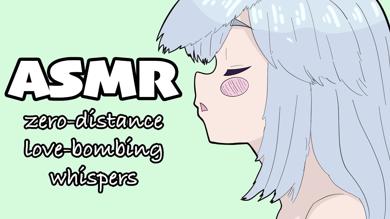 [ASMR] bunny loves you and gets as close to you as possible (kissing, onomatopoeia, tapping)