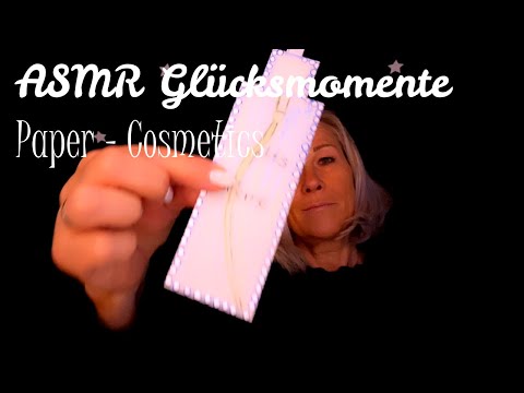 ASMR Glücksmomente | Paper Cosmetics | no talking | Entspannung pur und Einschlafhilfe | Relax 🎧💤​😴