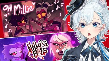 GAY VTuber Reacts to Helluva Boss Songs for the First Time! | OH MILLIE "You will be ok"
