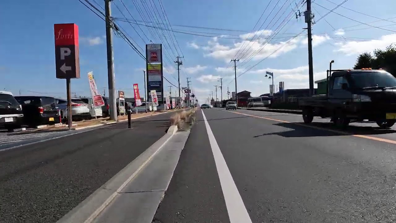 Japan Cycling | National Route 296, Minaminanae NT→Sora no Eki Fuwari Shibayama | 4K | January 2026