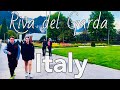 Italy, 4k walking tour | Riva del Garda, Trentino, Italy 🇮🇹| April 2023