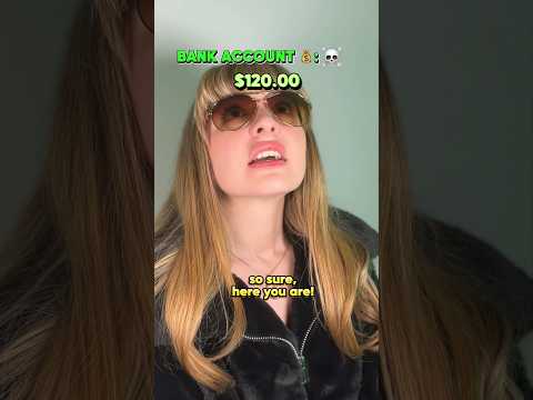 POV: if your bank account reaches zero you d!3…(PART4) ￼#shorts #shortsvideo #shortsfeed #pov